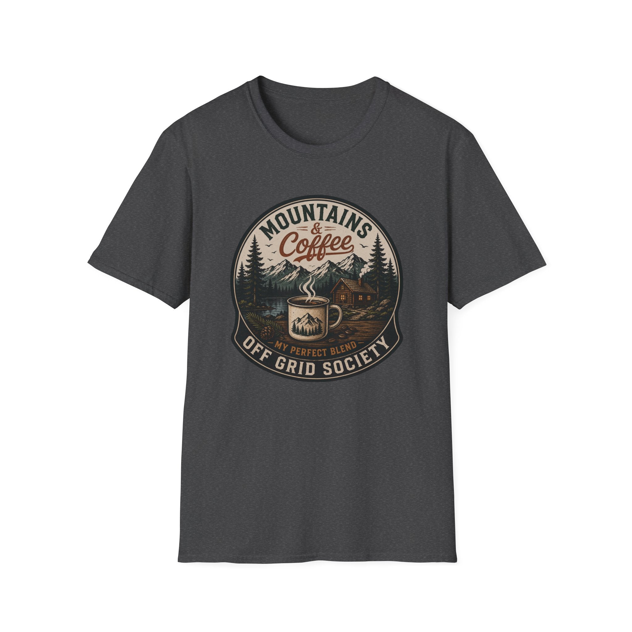 Mountains And Coffee T-Shirt