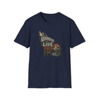 Wander Far Live Free Wolf T-Shirt