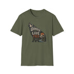 Wander Far Live Free Wolf T-Shirt