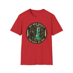 Find Peace Off Grid Waterfall T-Shirt