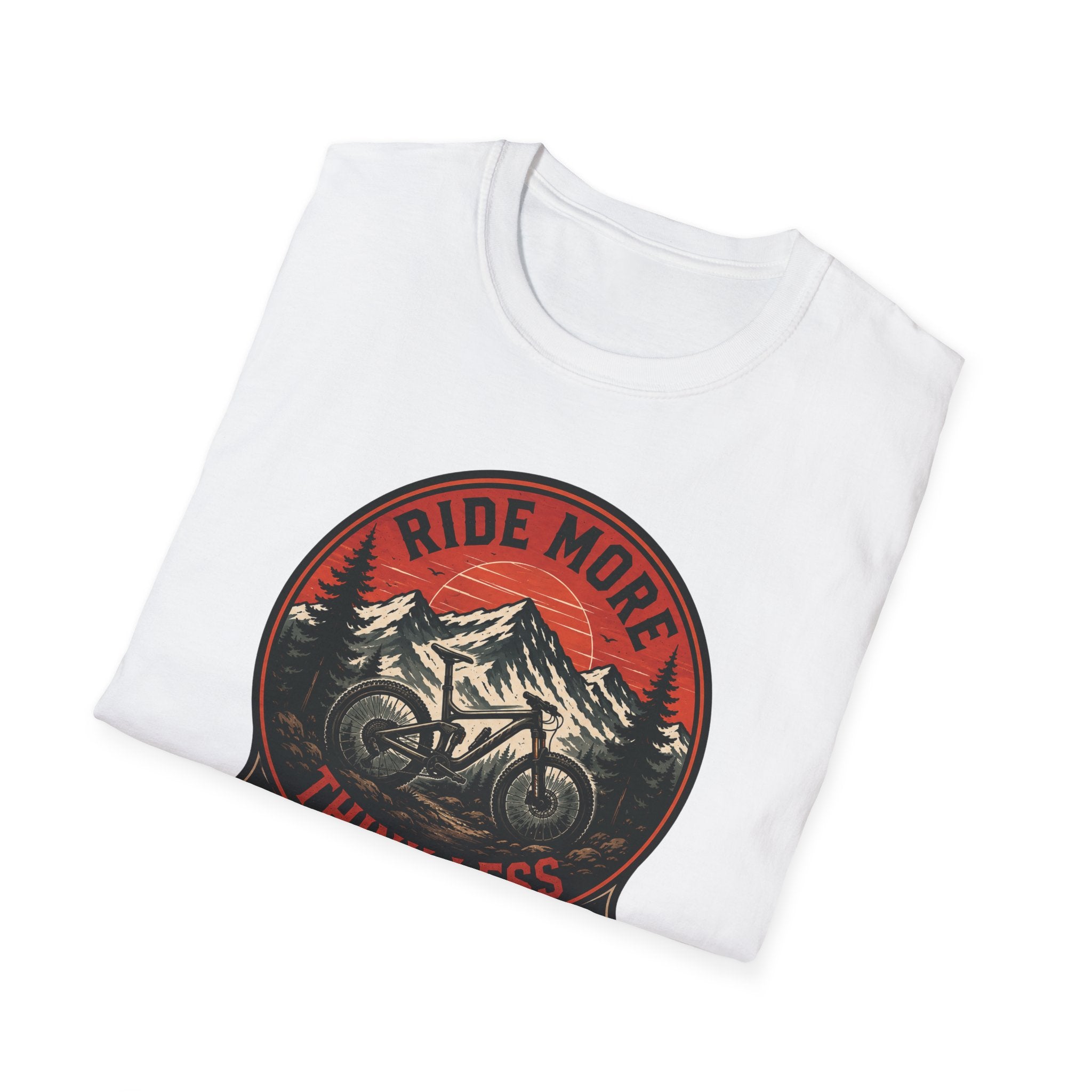 Ride More Think Less T-Shirt