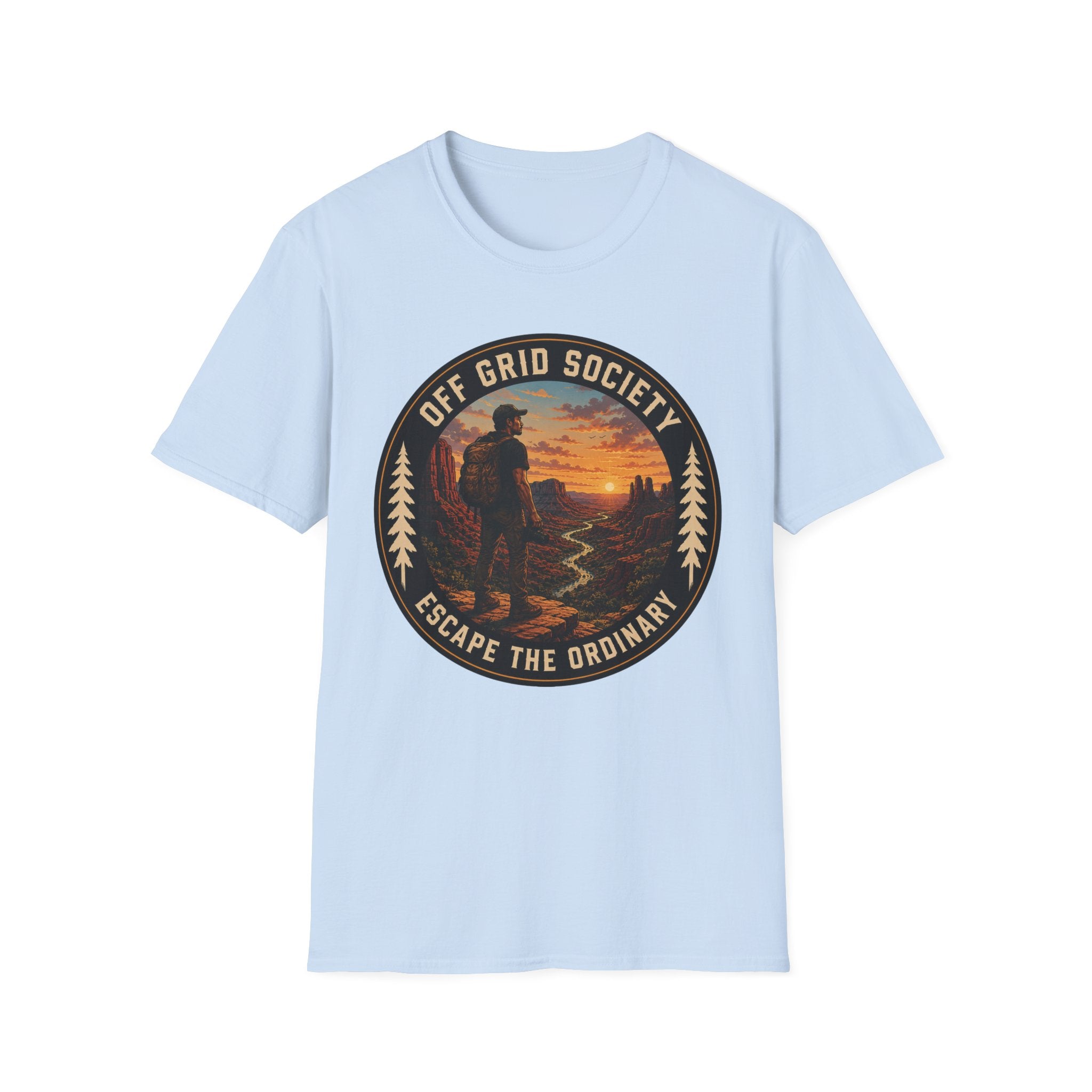 Escape The Ordinary Red Mountains T-Shirt