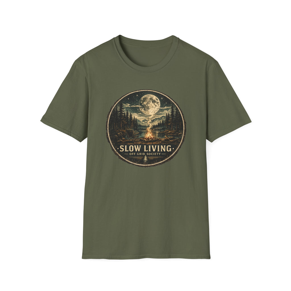 Off Grid Slow Living T-Shirt