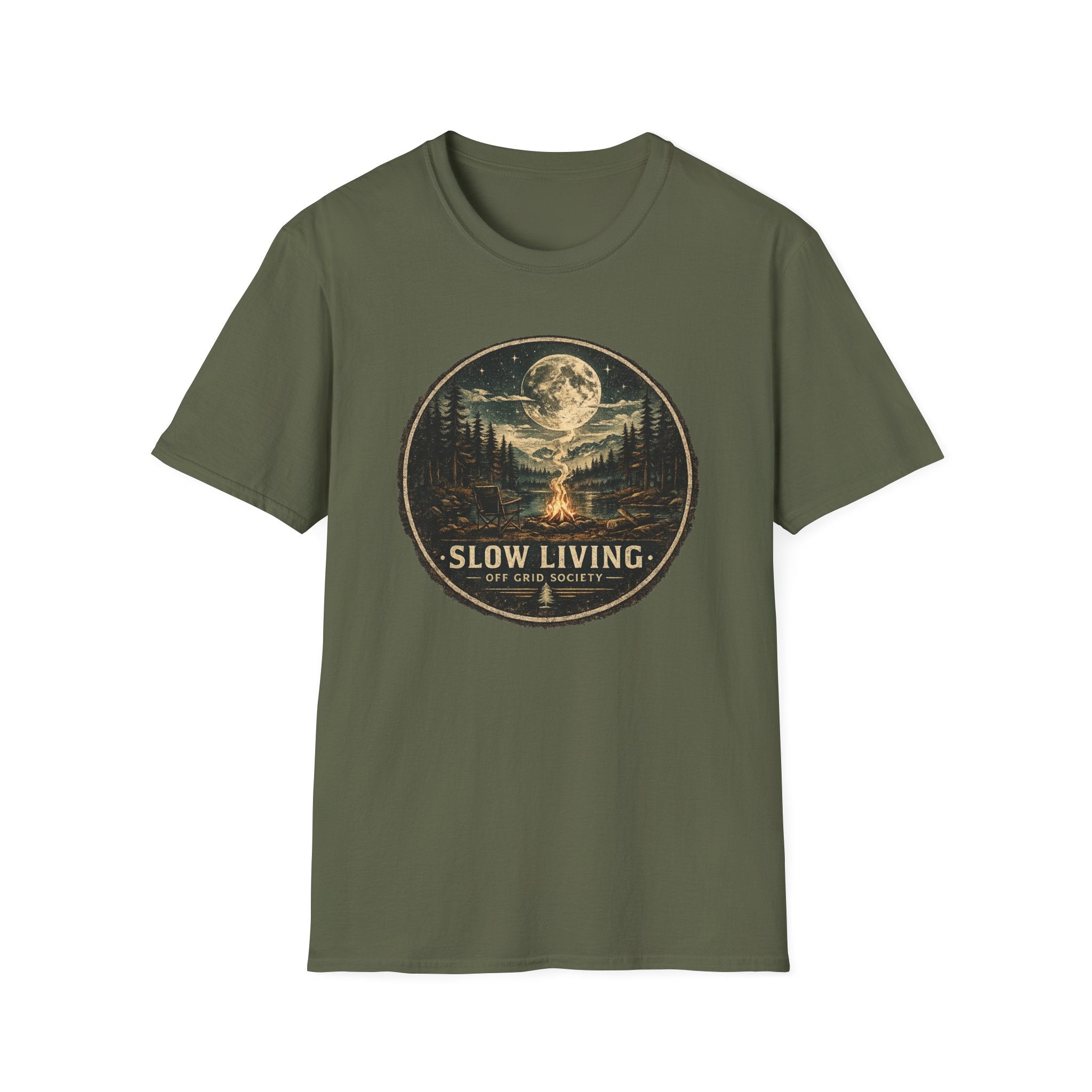 Off Grid Slow Living T-Shirt