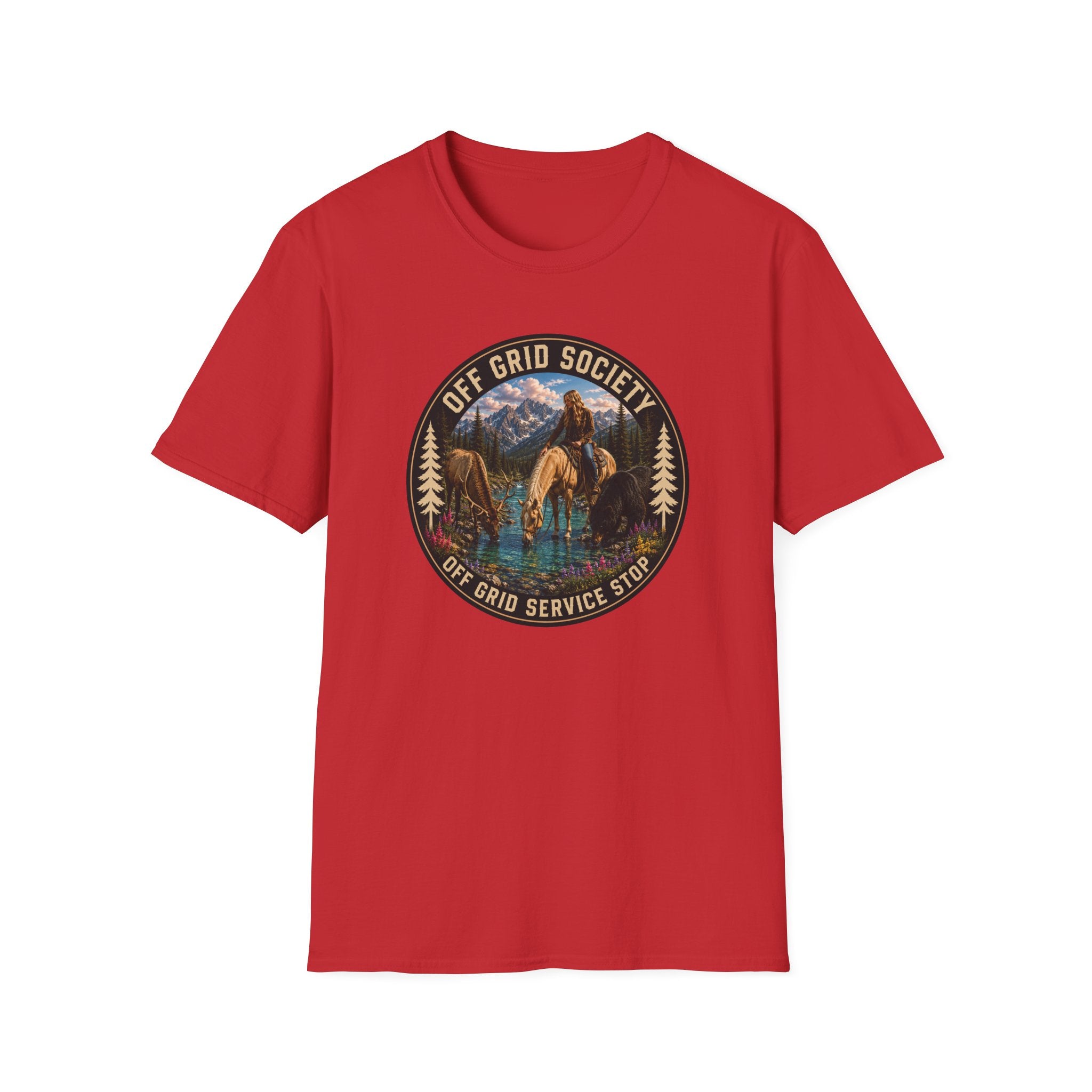 Off Grid Service Stop T-Shirt