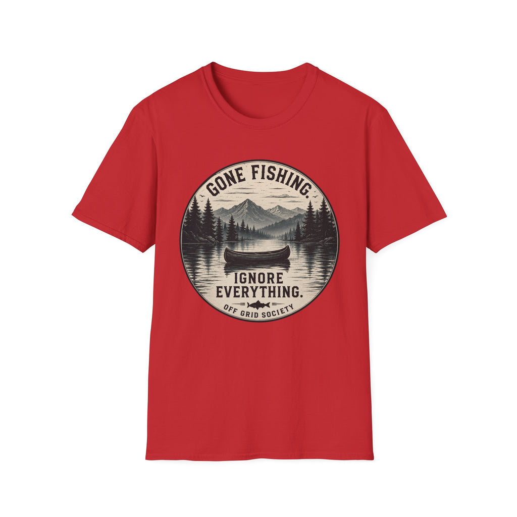 Gone Fishing Ignore Everything T-Shirt