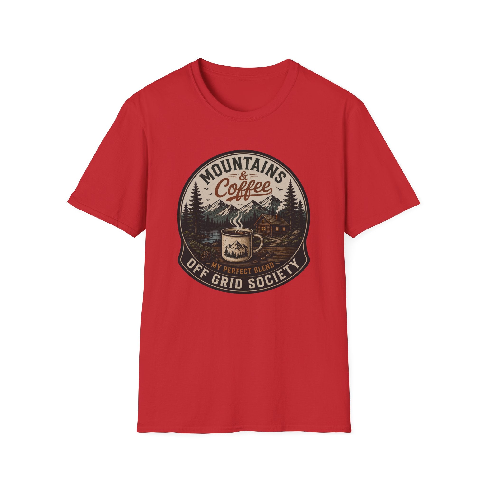 Mountains And Coffee T-Shirt