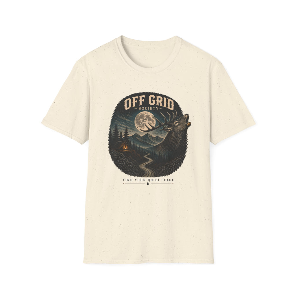 Find Your Quiet Place Stag T-Shirt