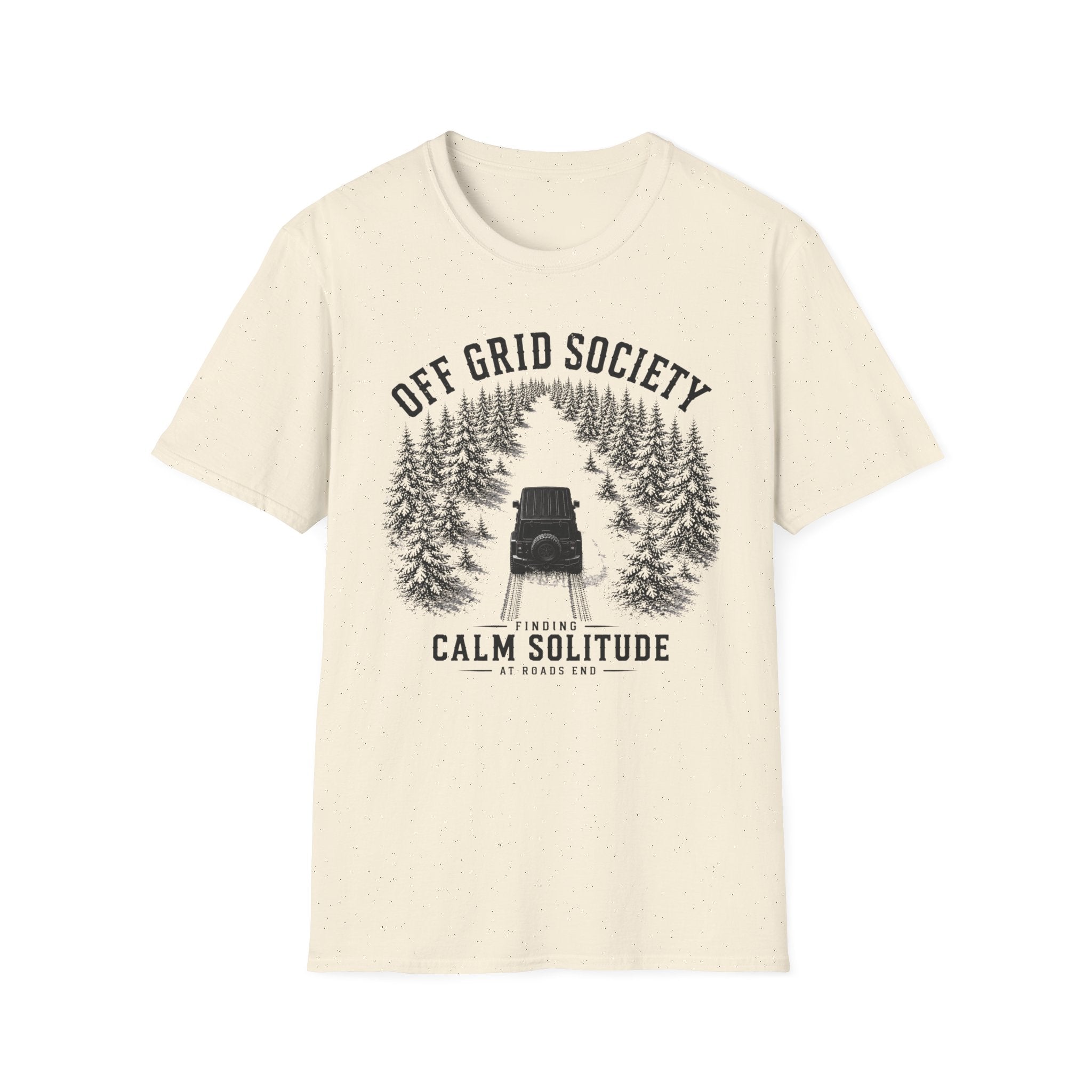 Calm Solitude Tracks T-Shirt