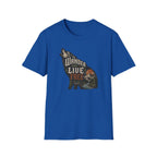 Wander Far Live Free Wolf T-Shirt