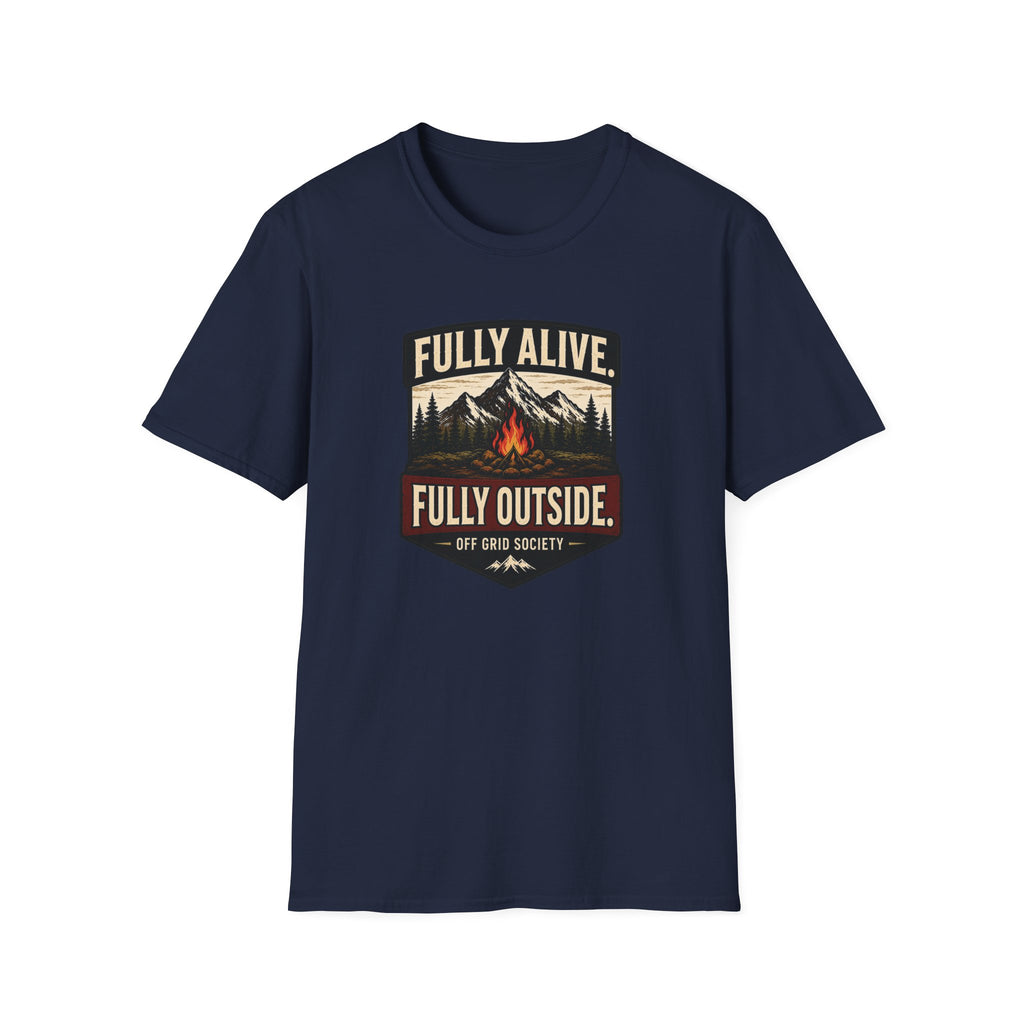Fully Alive Fully Outside Camp T-Shirt