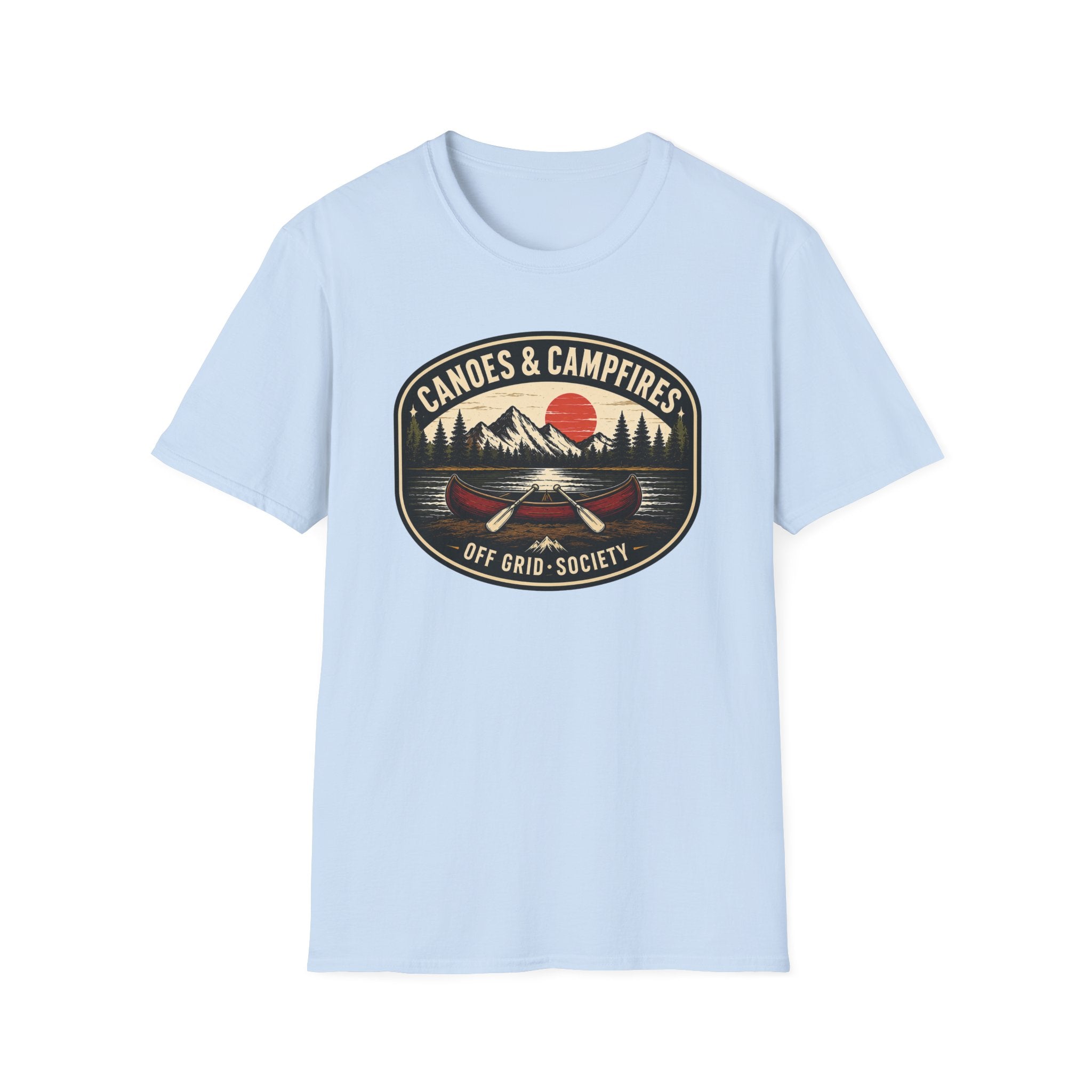 Canoes & Campfires T-Shirt