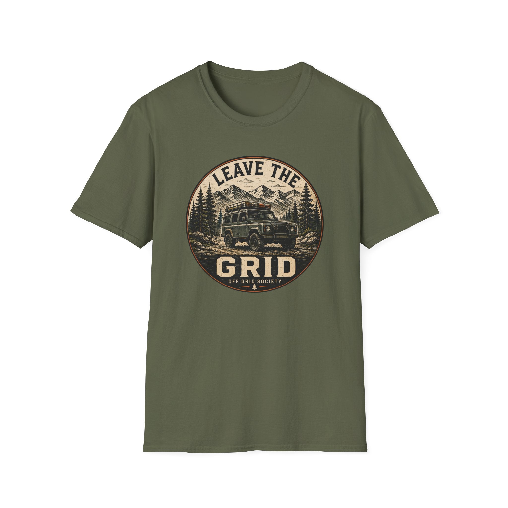 Leave The Grid 4x4 T-Shirt