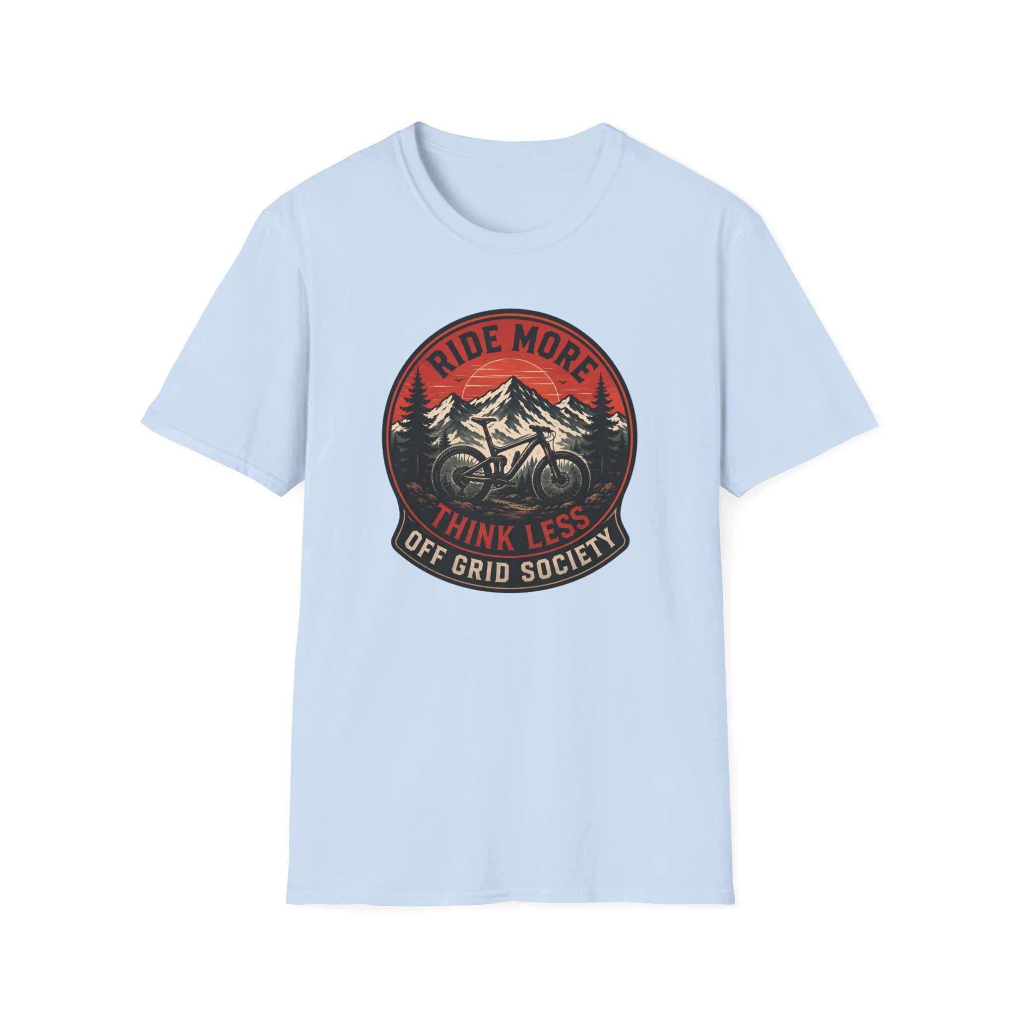 Ride More Think Less T-Shirt