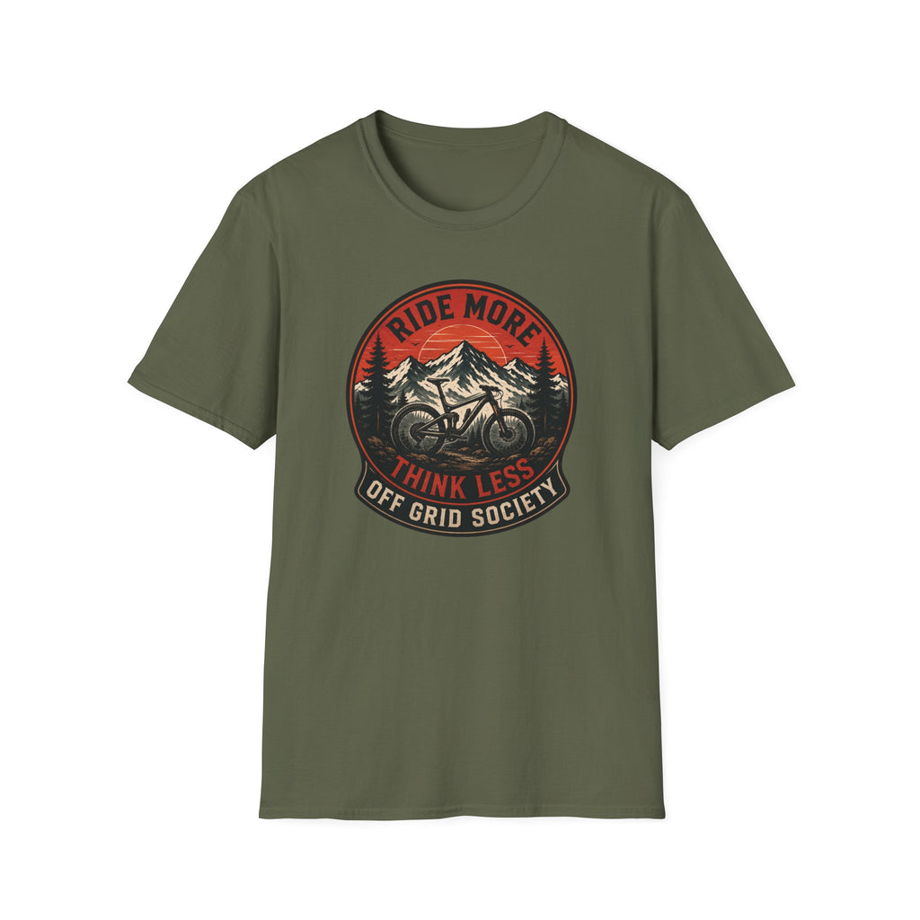 Ride More Think Less T-Shirt