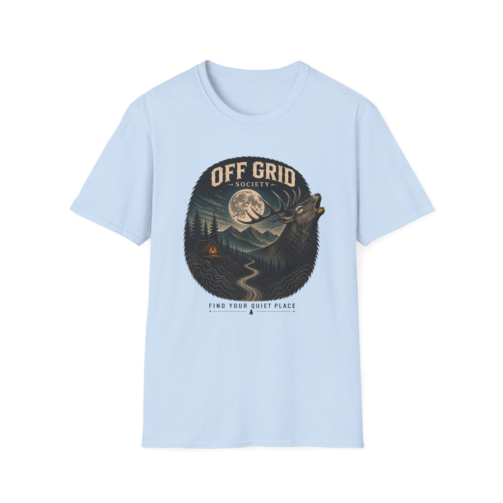 Find Your Quiet Place Stag T-Shirt