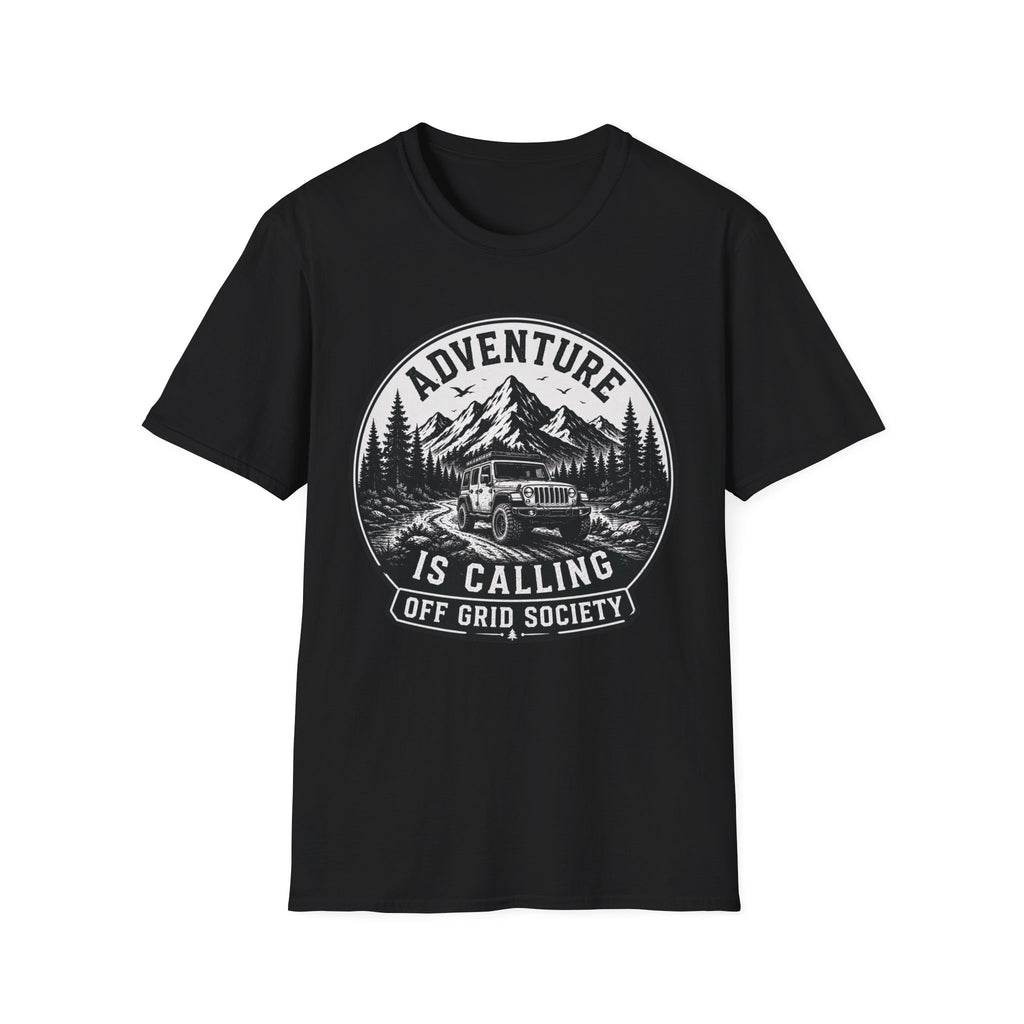 Adventure Is Calling 4x4 T-Shirt