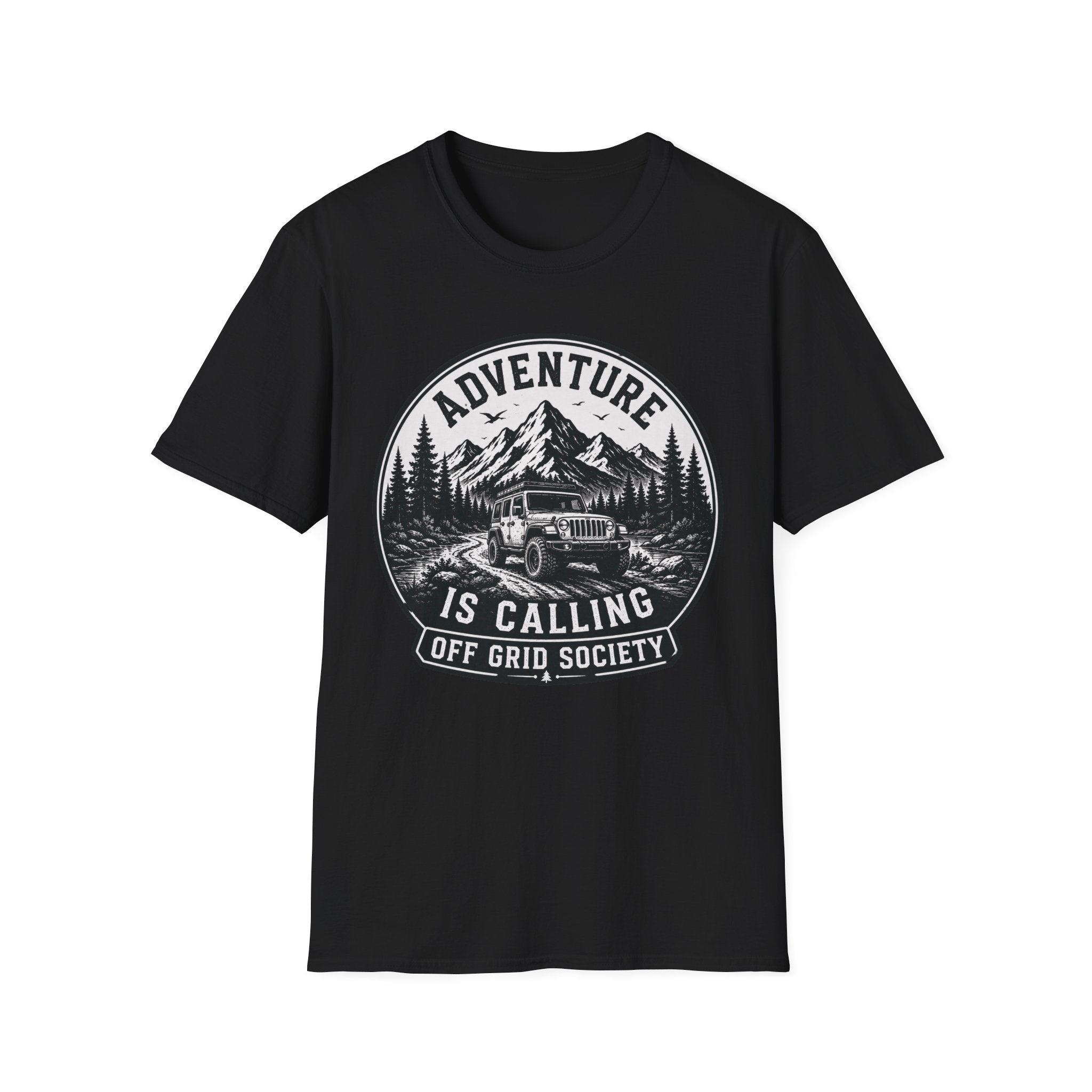 Adventure Is Calling 4x4 T-Shirt