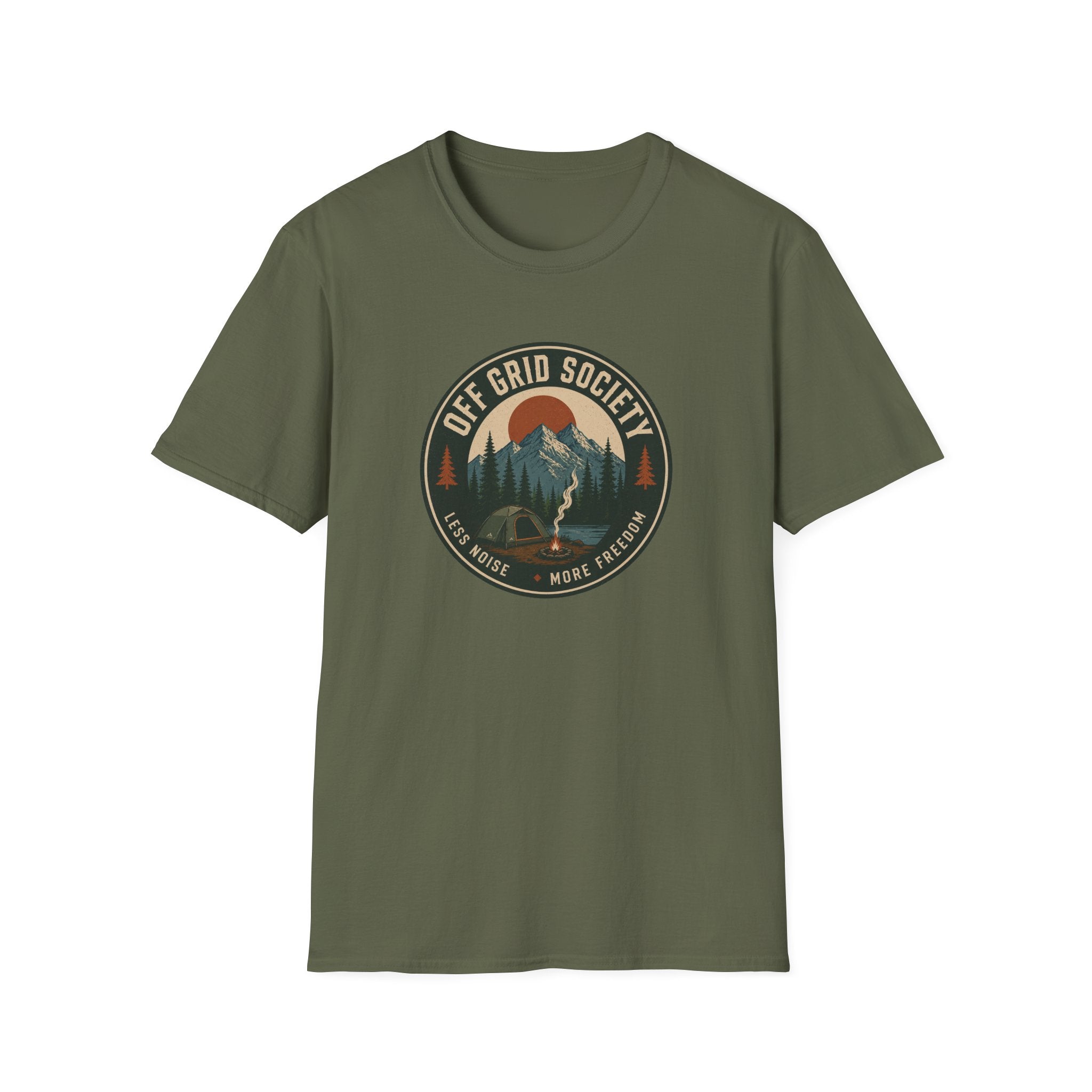 Less Noise Camping T-Shirt