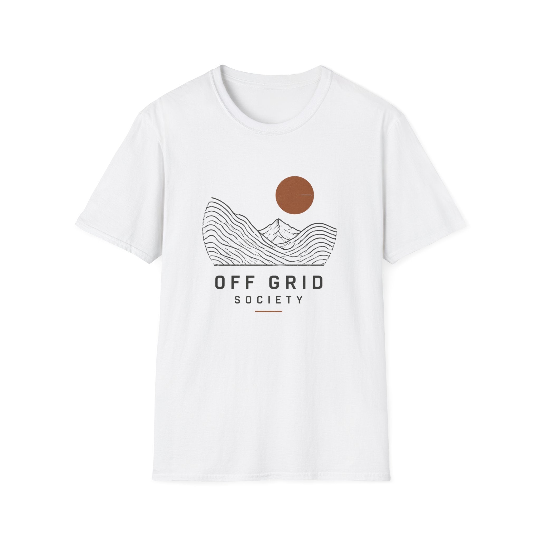 Off Grid Orange Sun T-Shirt