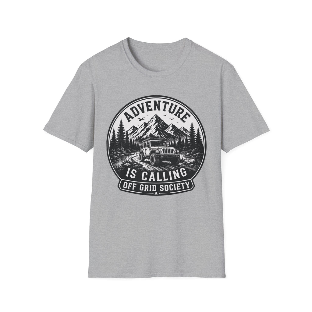 Adventure Is Calling 4x4 T-Shirt