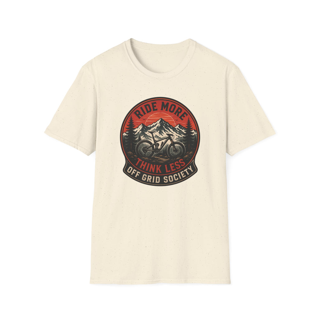 Ride More Think Less T-Shirt