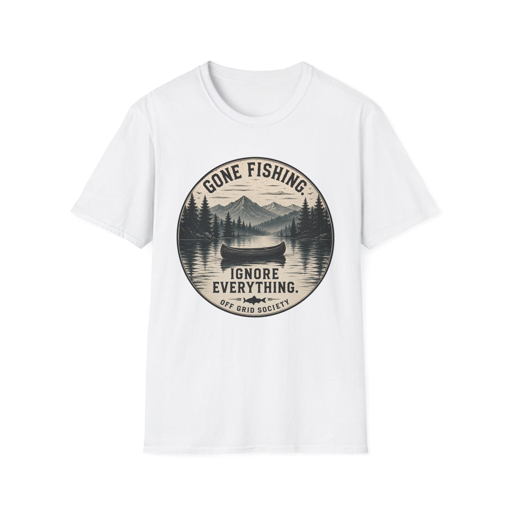 Gone Fishing Ignore Everything T-Shirt