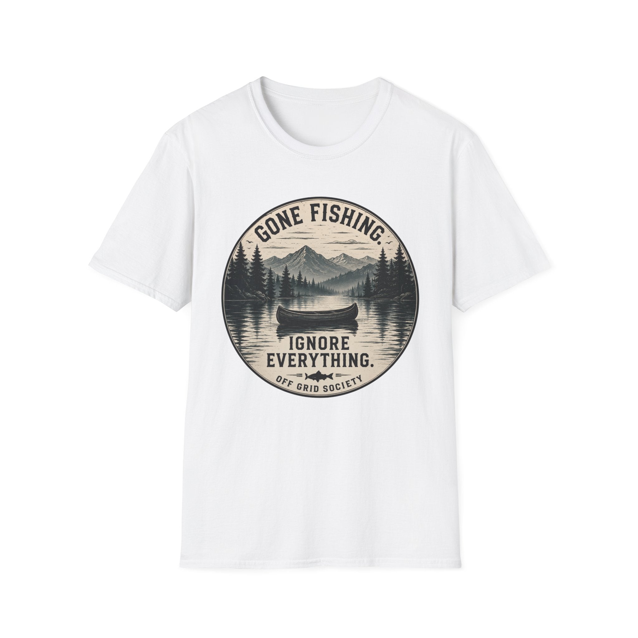 Gone Fishing Ignore Everything T-Shirt