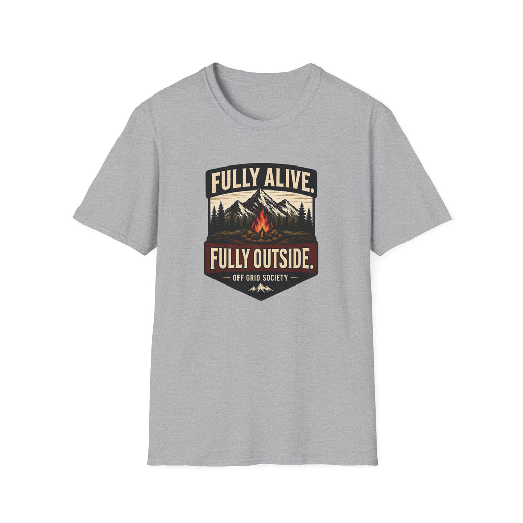 Fully Alive Fully Outside Camp T-Shirt