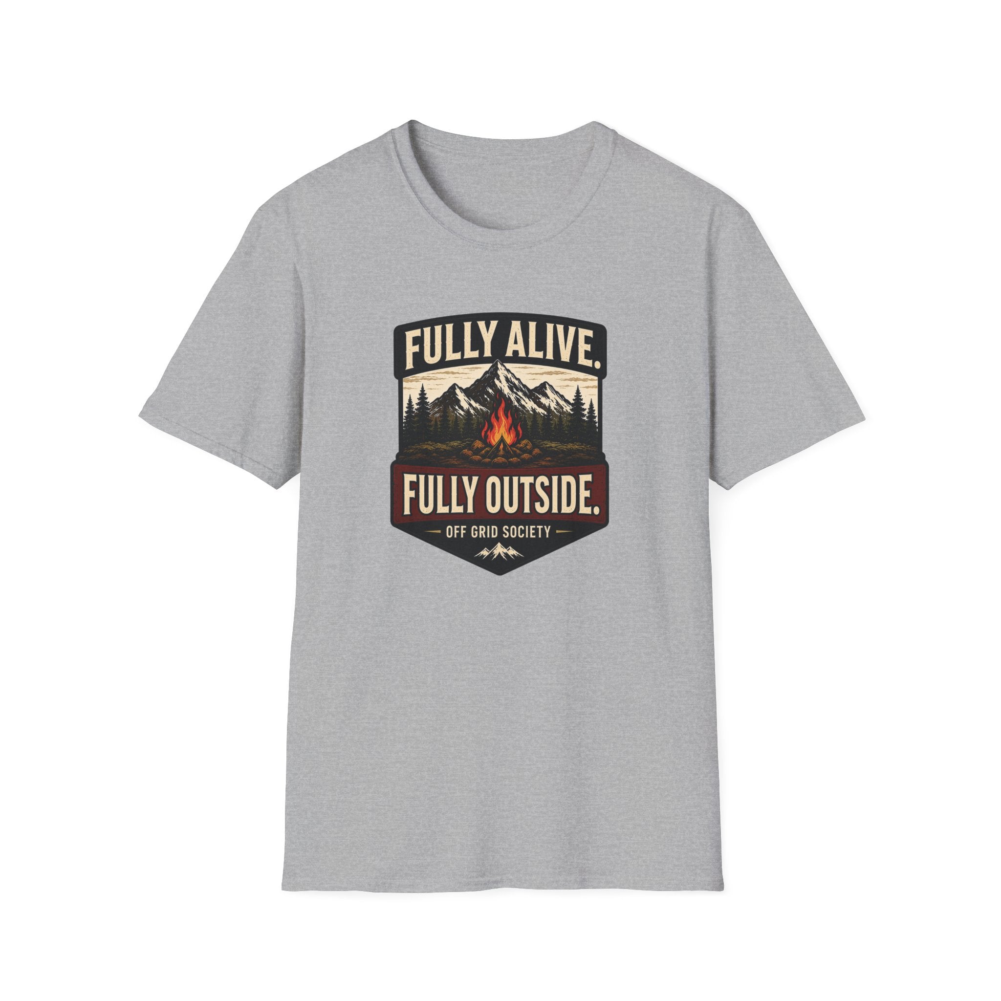 Fully Alive Fully Outside Camp T-Shirt