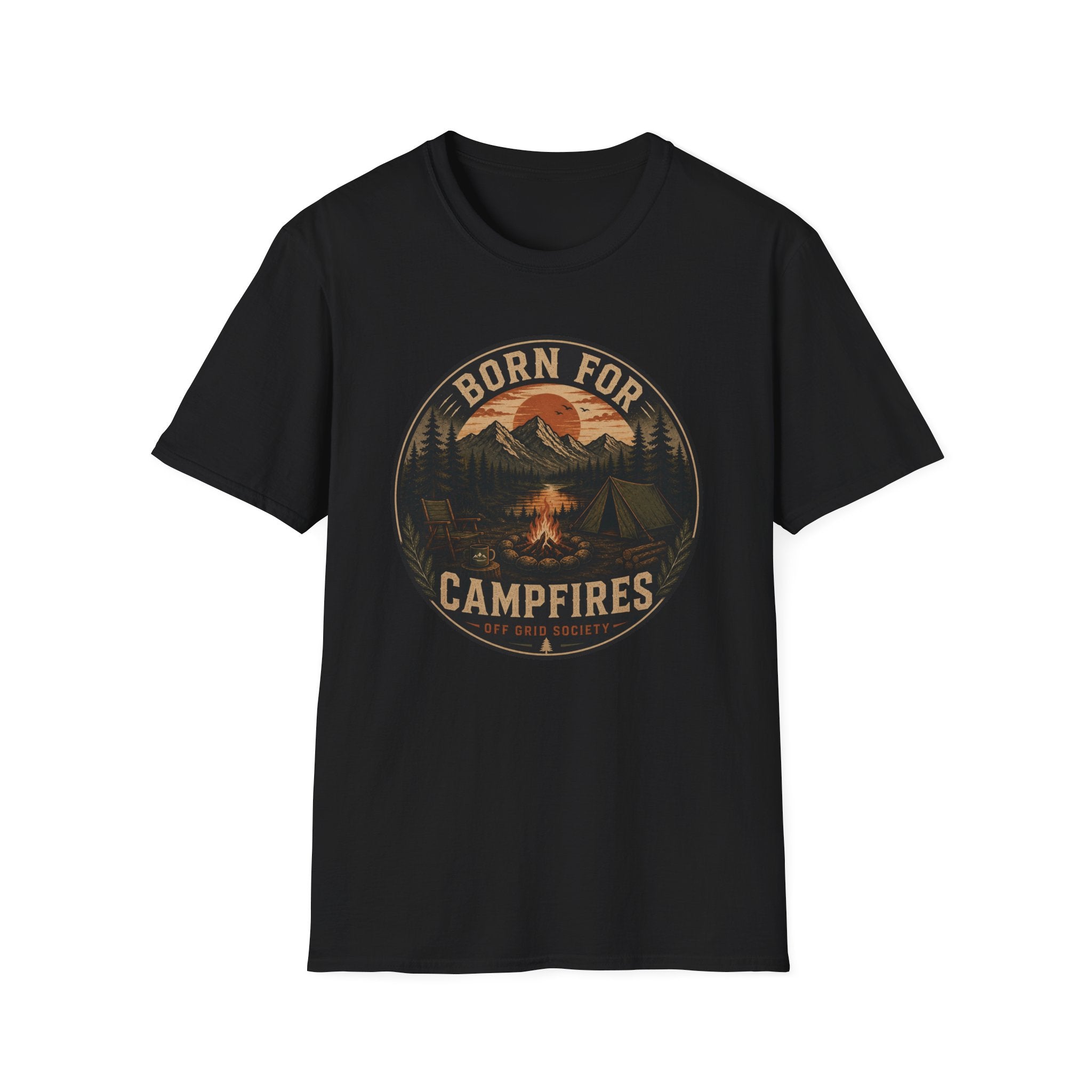 Born For Campfires T-Shirt