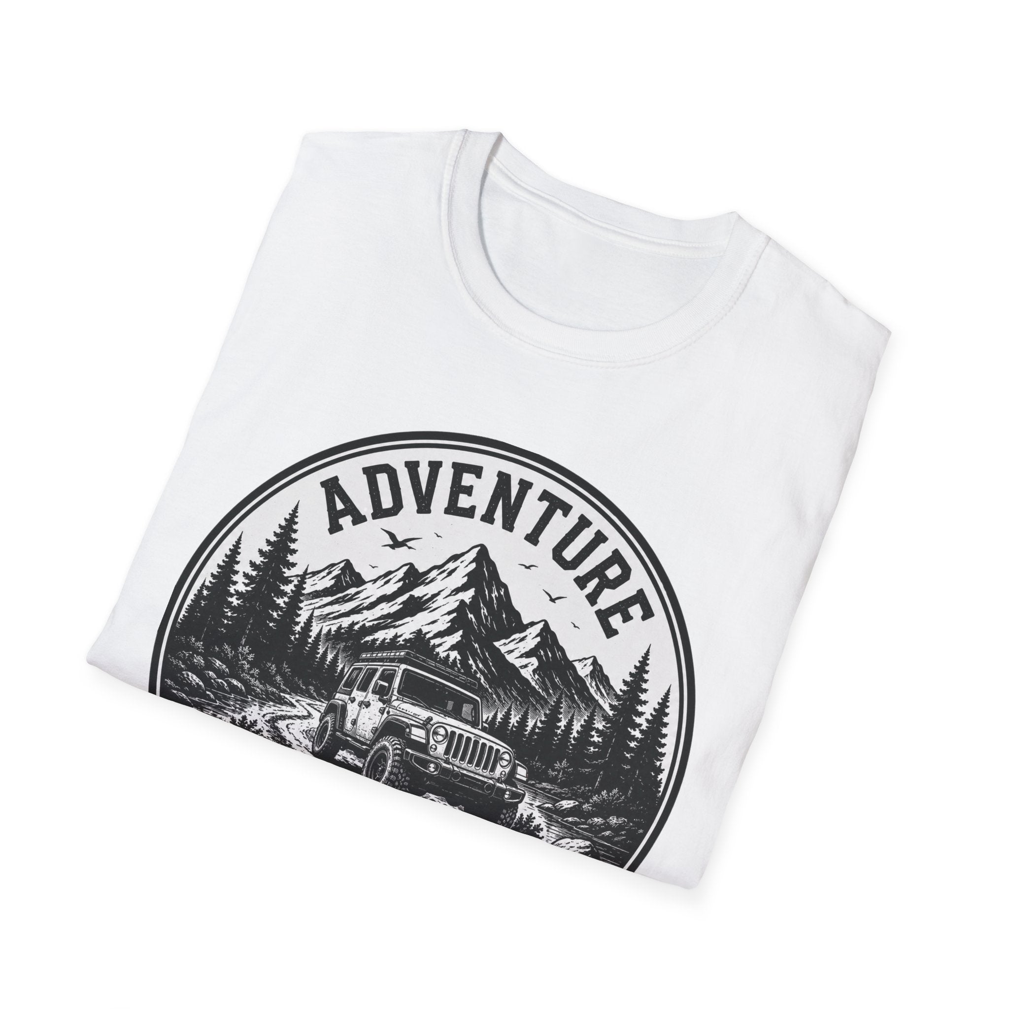 Adventure Is Calling 4x4 T-Shirt