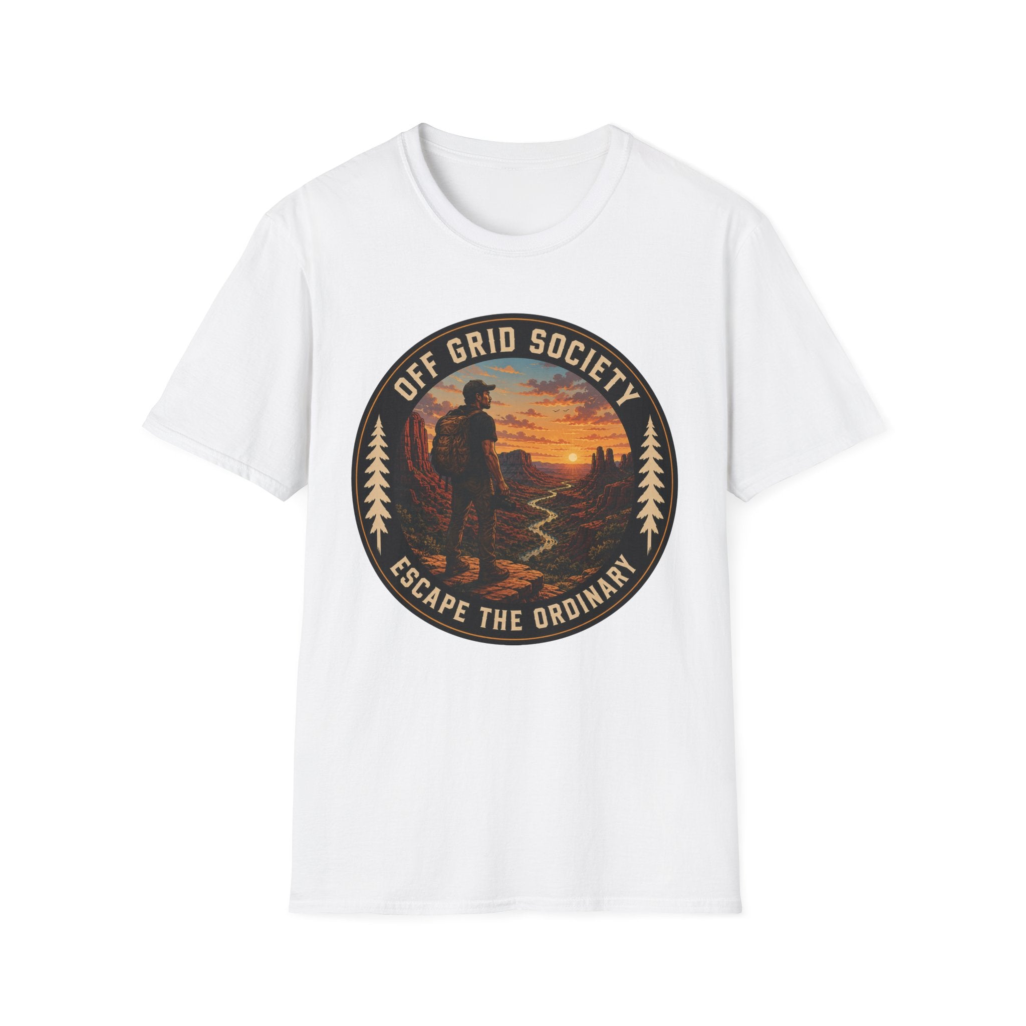 Escape The Ordinary Red Mountains T-Shirt
