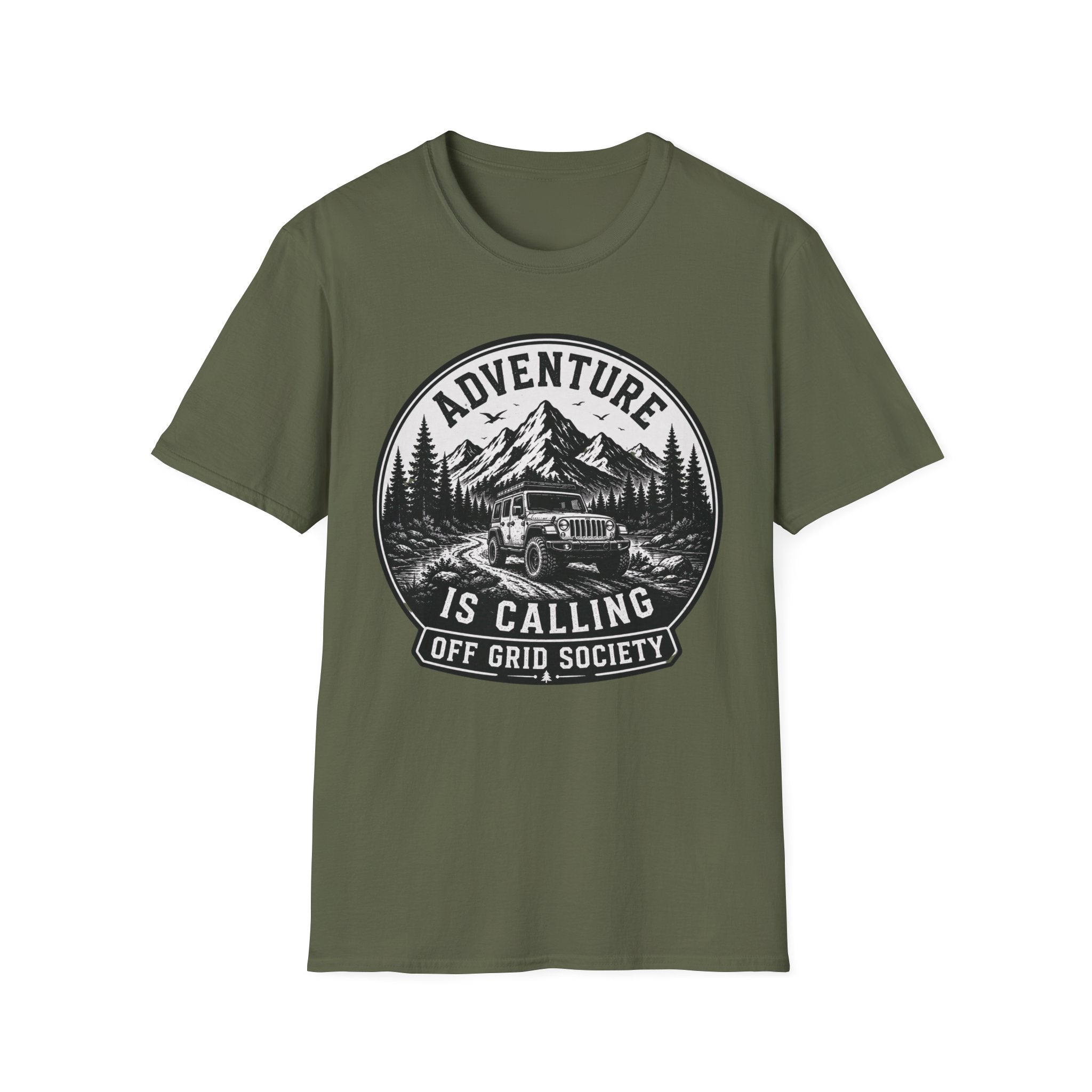 Adventure Is Calling 4x4 T-Shirt