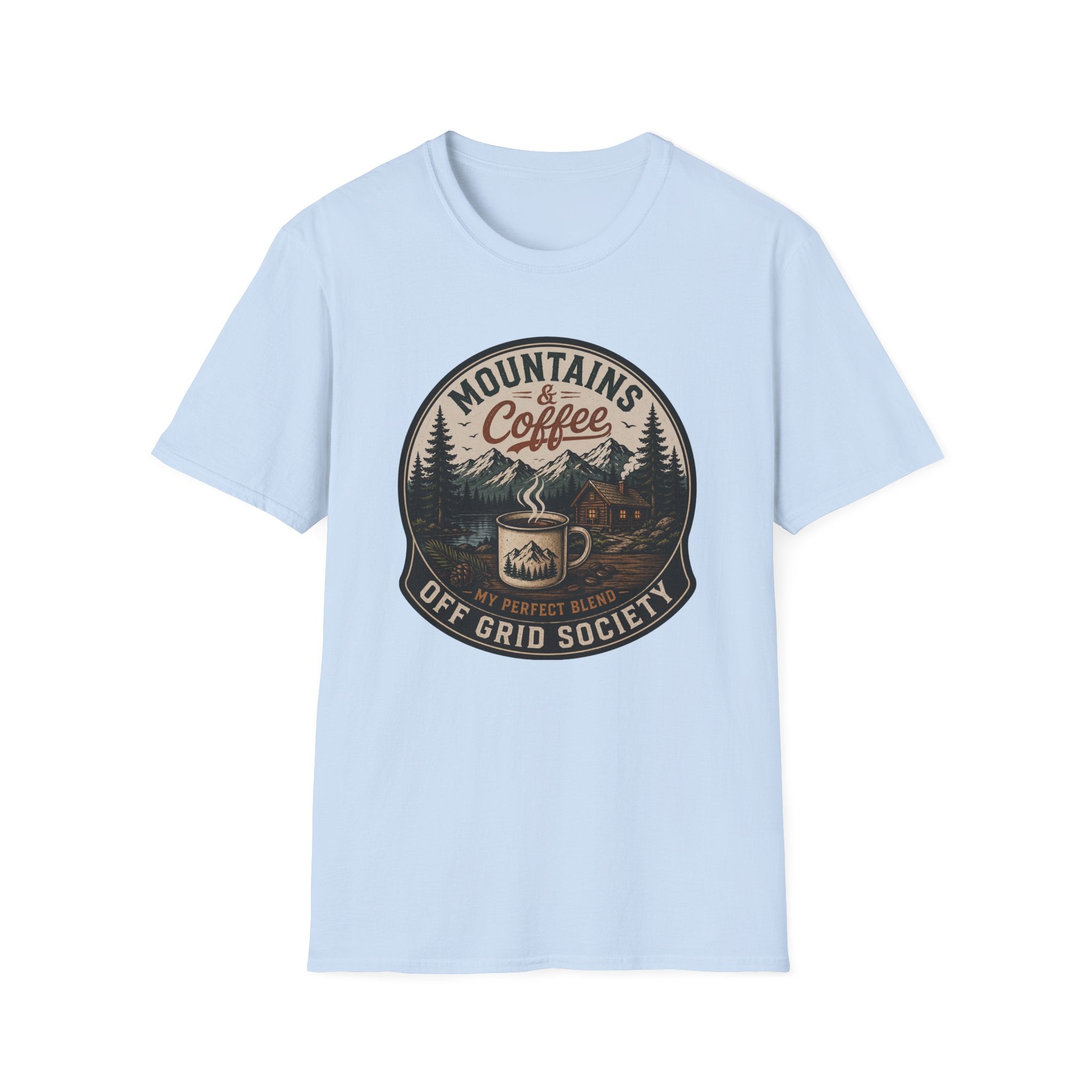 Mountains And Coffee T-Shirt