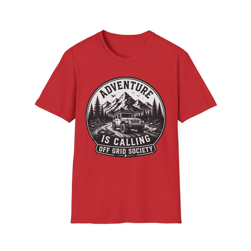 Adventure Is Calling 4x4 T-Shirt