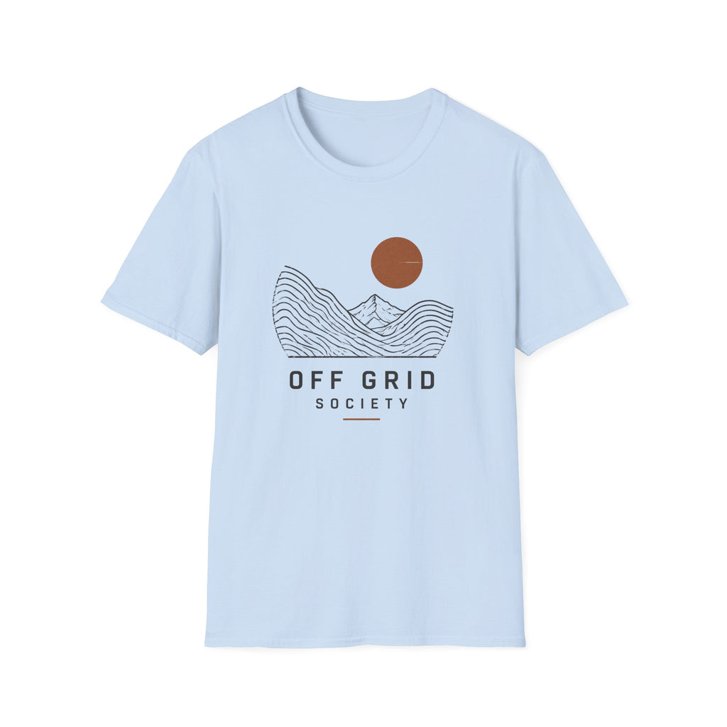 Off Grid Orange Sun T-Shirt