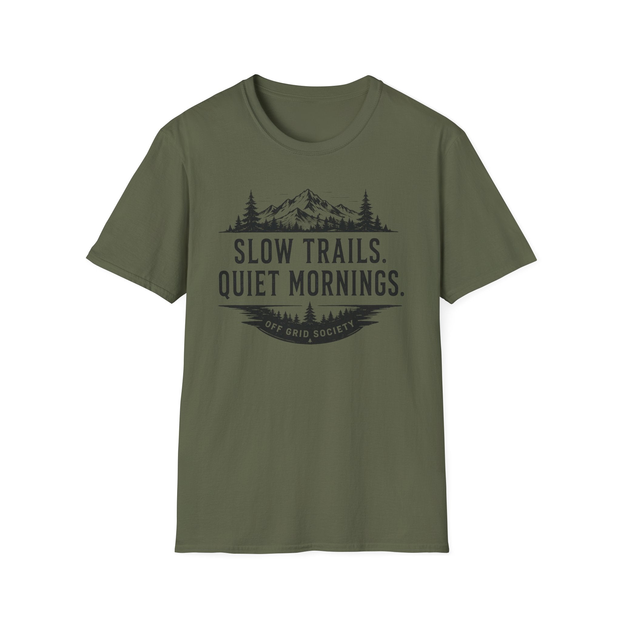 Slow Trails Quiet Mornings T-Shirt