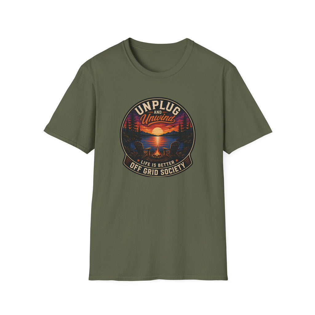Unplug And Unwind T-Shirt