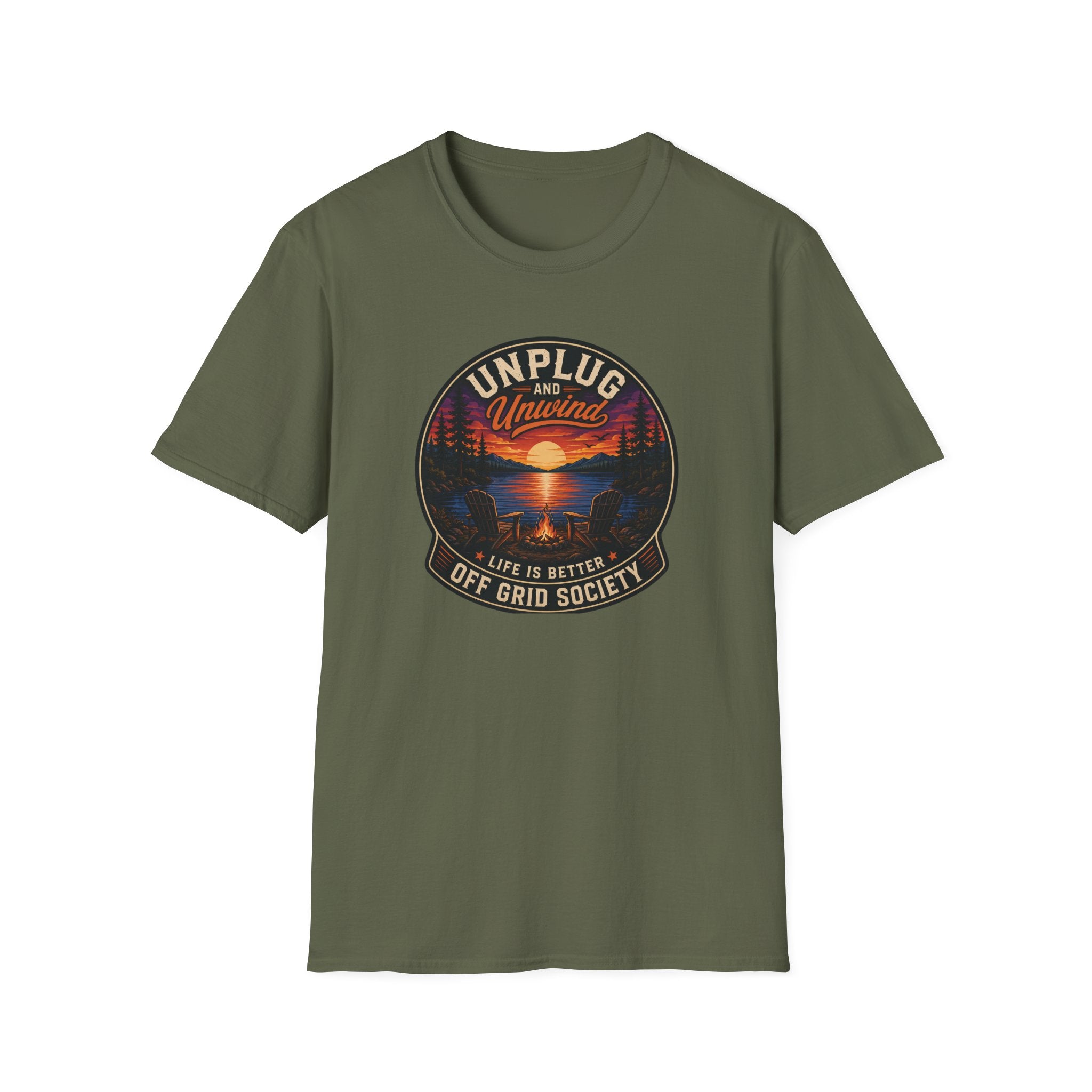 Unplug And Unwind T-Shirt