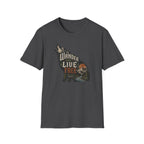 Wander Far Live Free Wolf T-Shirt