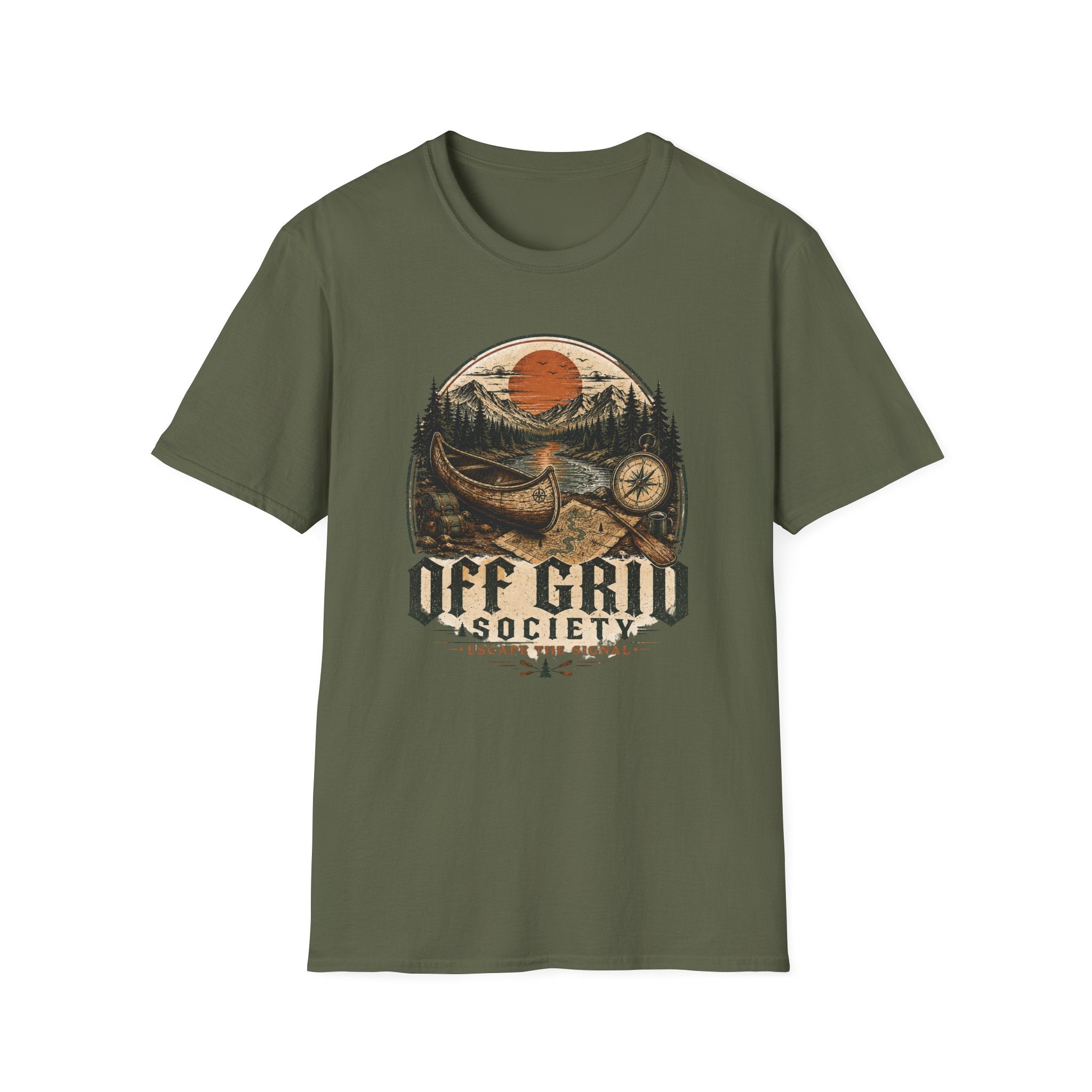 Escape The Signal Map T-Shirt