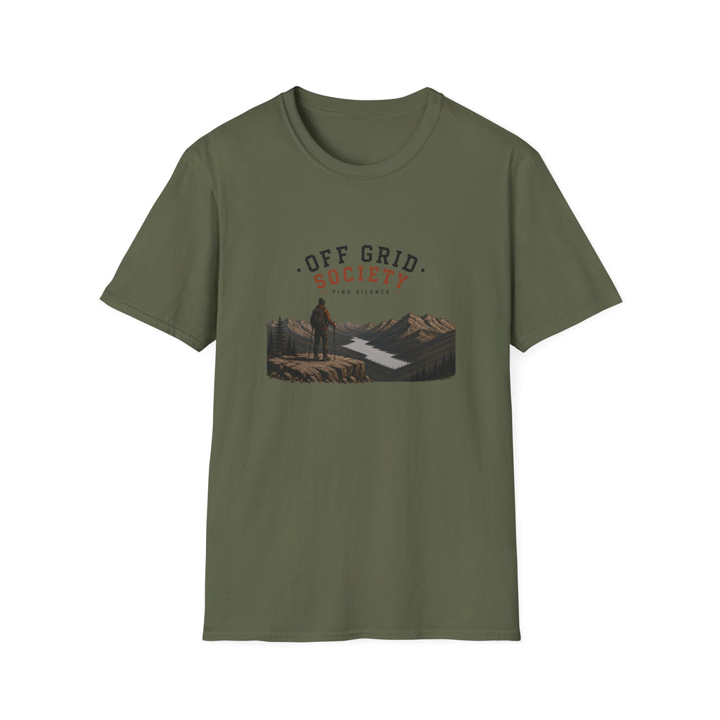 Find Silence Hiker T-Shirt