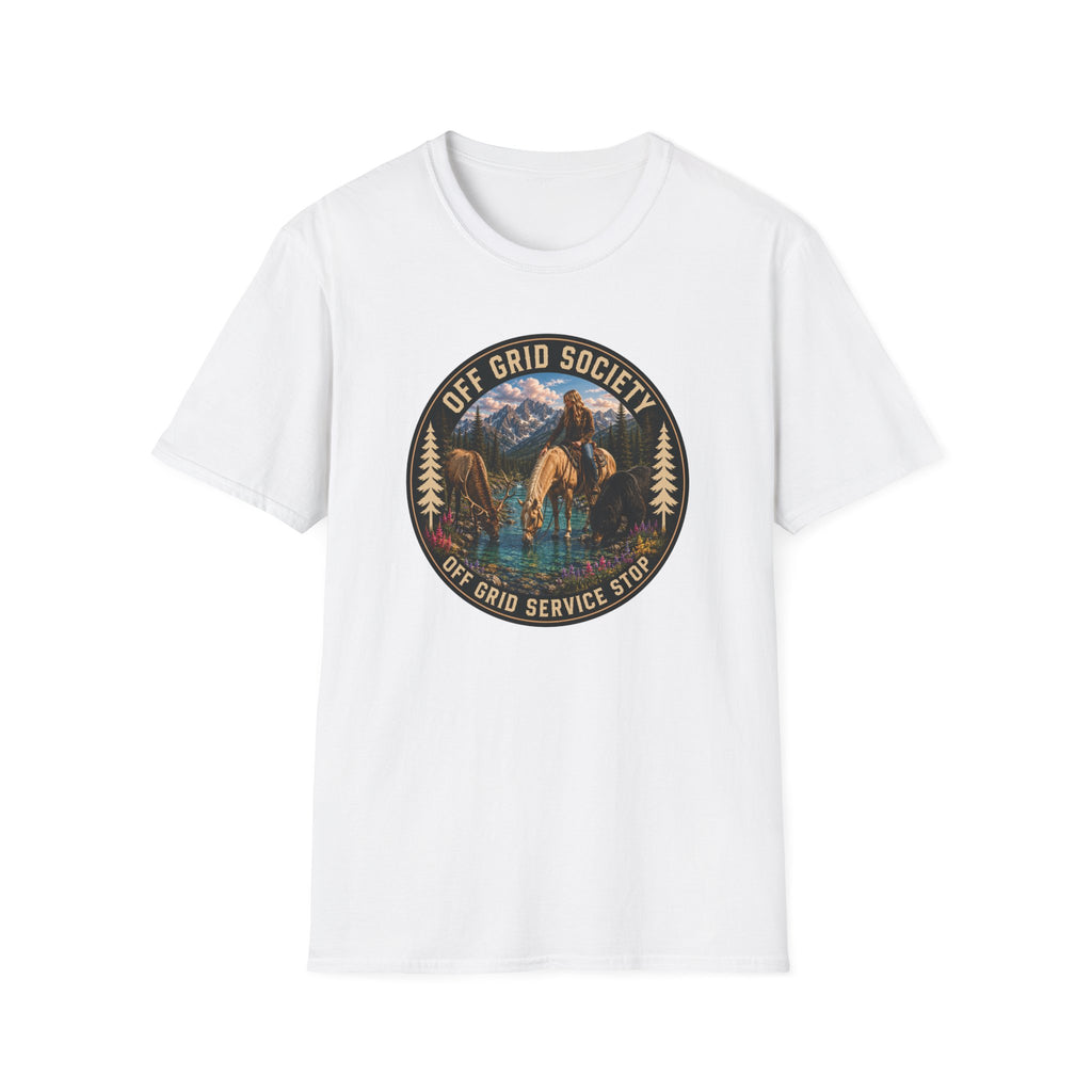 Off Grid Service Stop T-Shirt