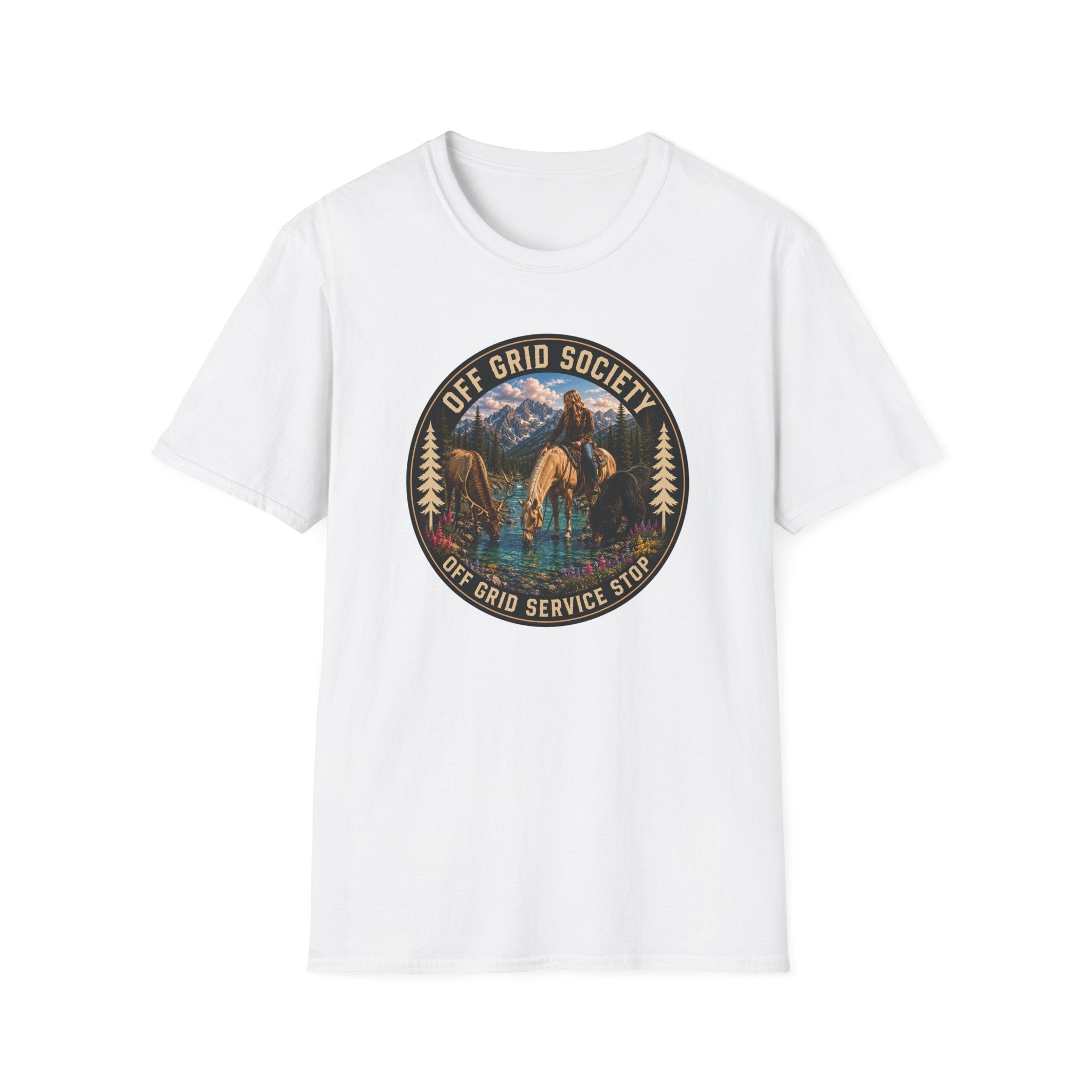 Off Grid Service Stop T-Shirt