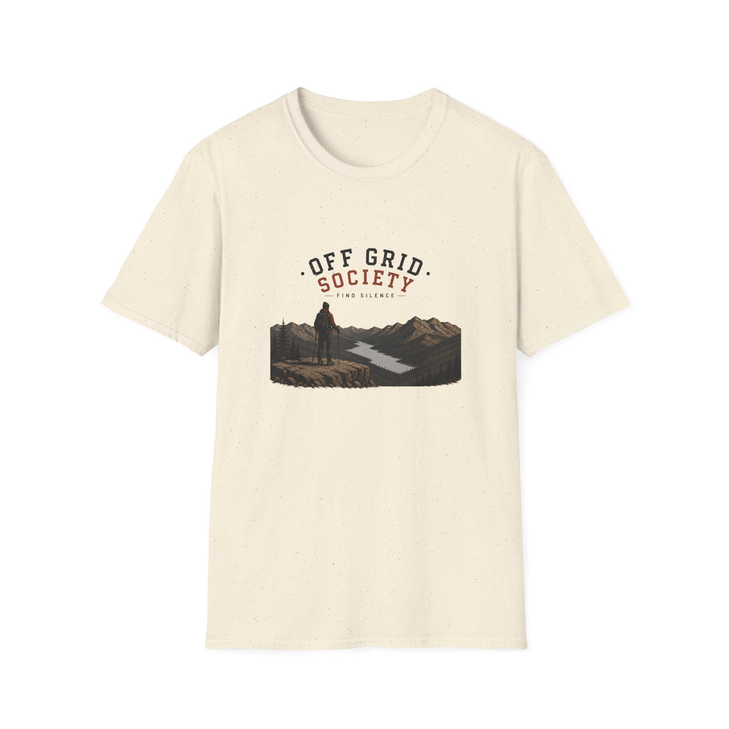 Find Silence Hiker T-Shirt