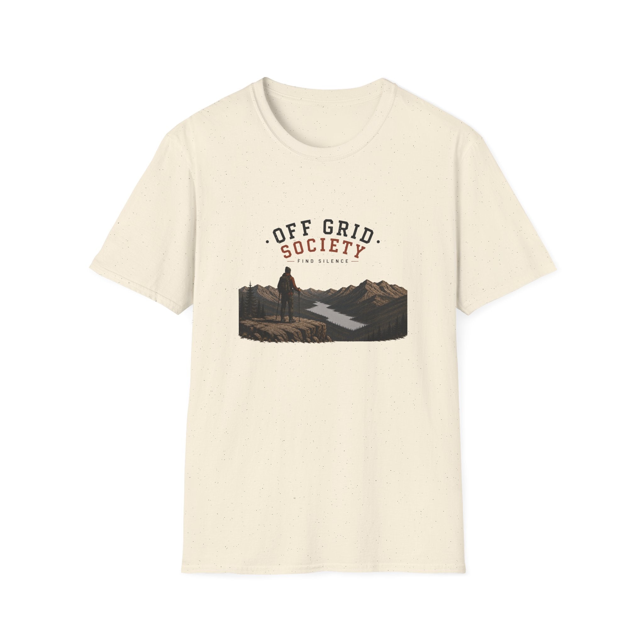 Find Silence Hiker T-Shirt