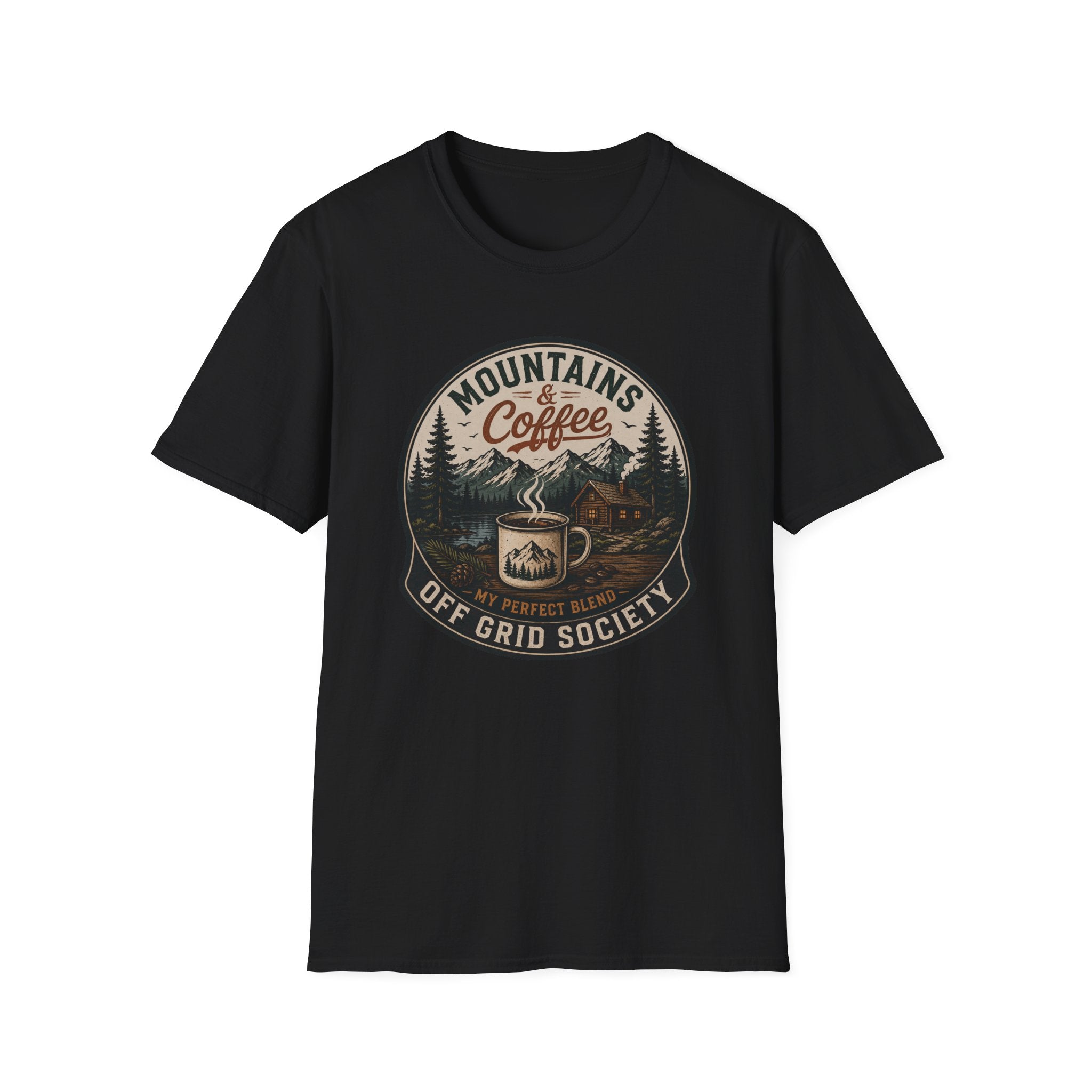 Mountains And Coffee T-Shirt