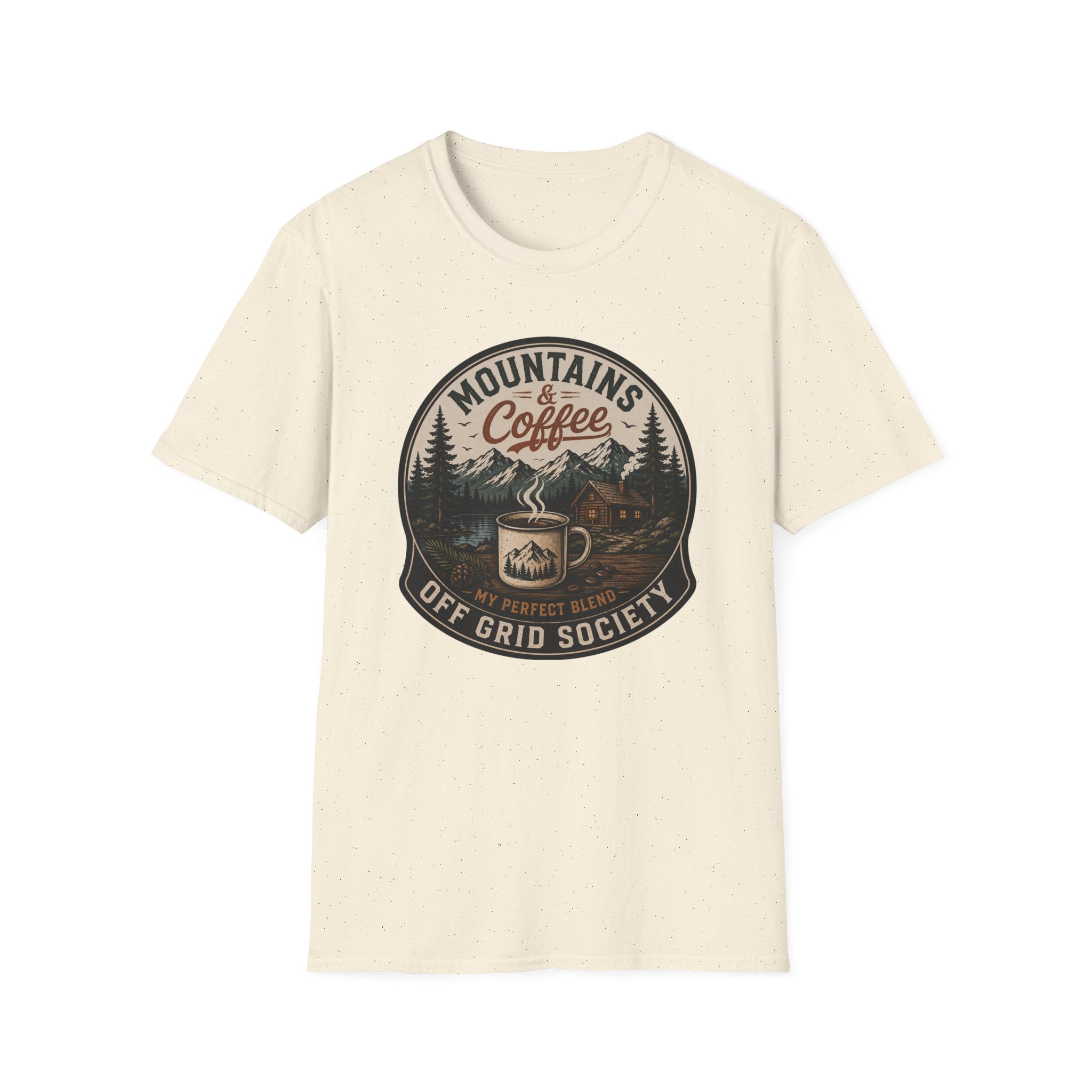 Mountains And Coffee T-Shirt