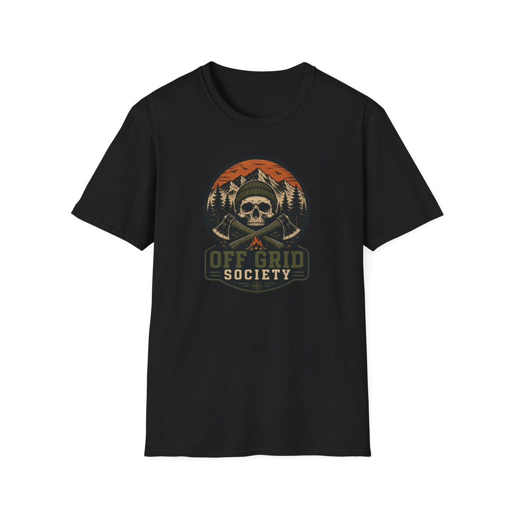 Skull And Axe Bones T-Shirt